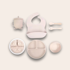 Set Repas Bébé Silicone 6 Pièces
