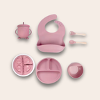 Set Repas Bébé Silicone 6 Pièces