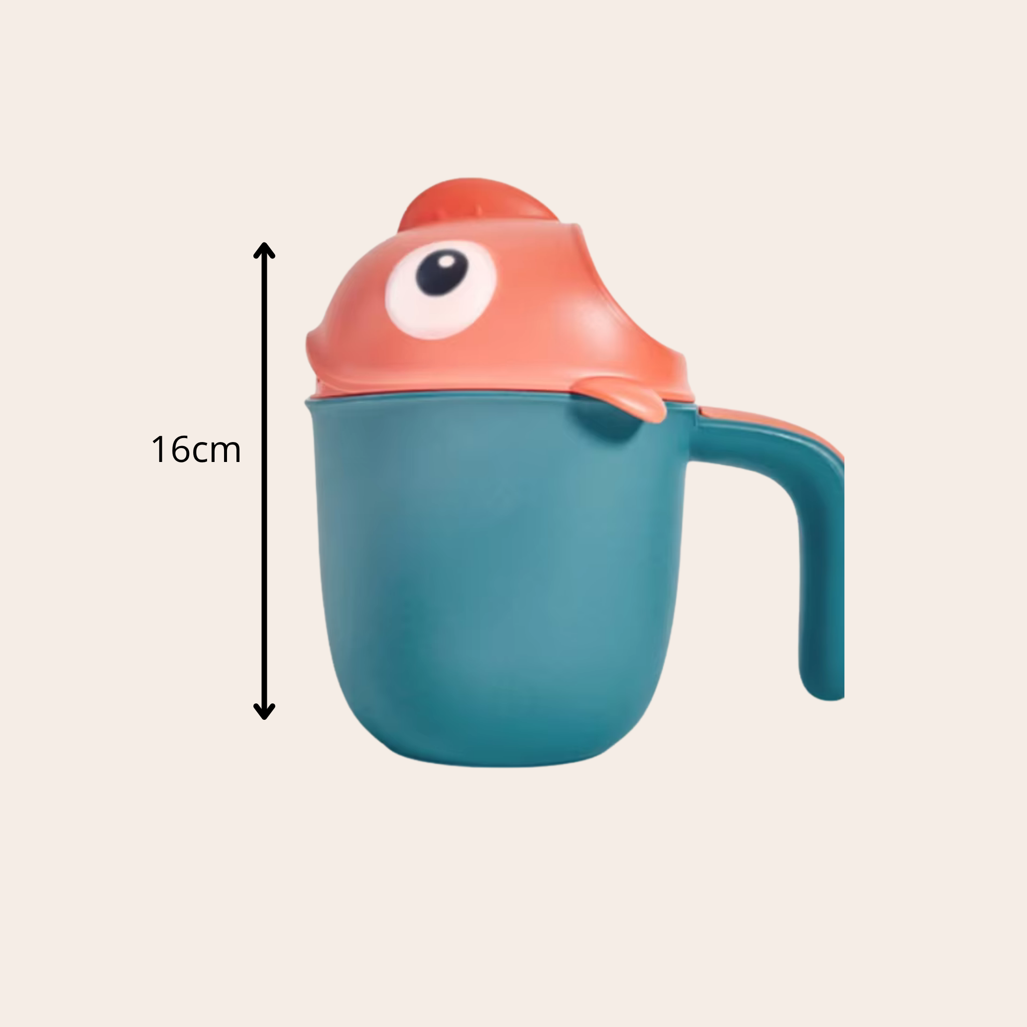 Rince tête cheveux bébé – Motif requin