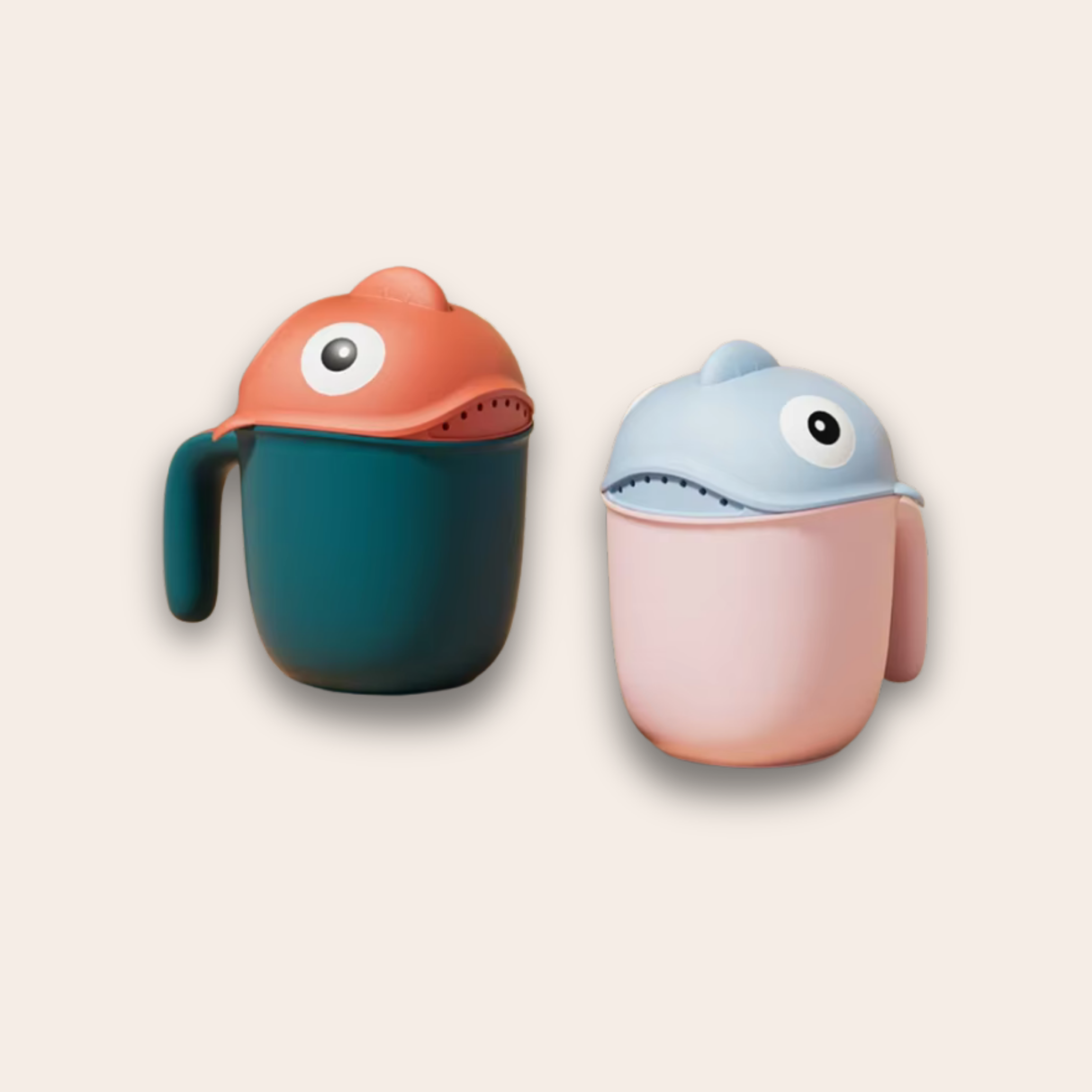 Rince tête cheveux bébé – Motif requin