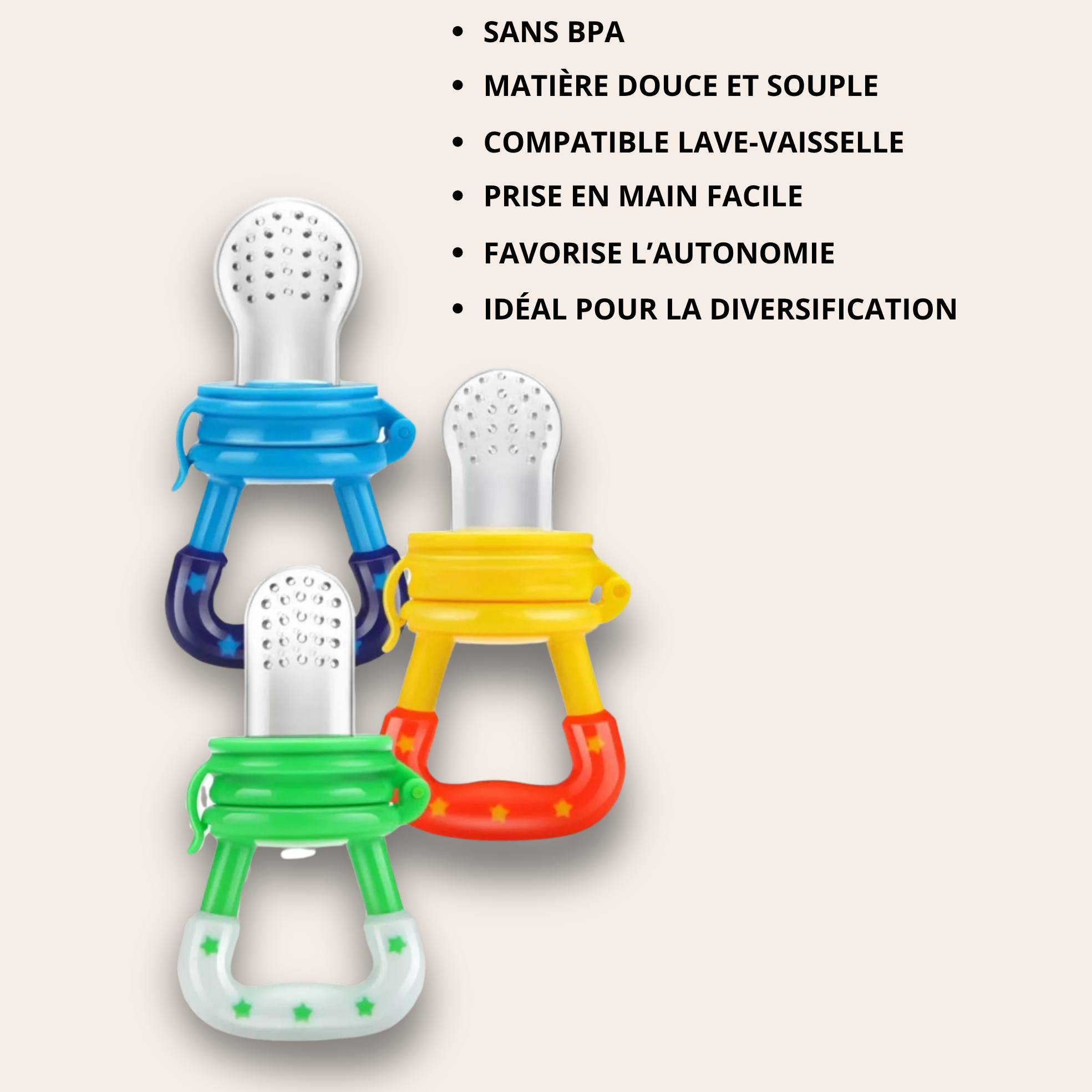 Grignoteuse – Tétine Alimentaire