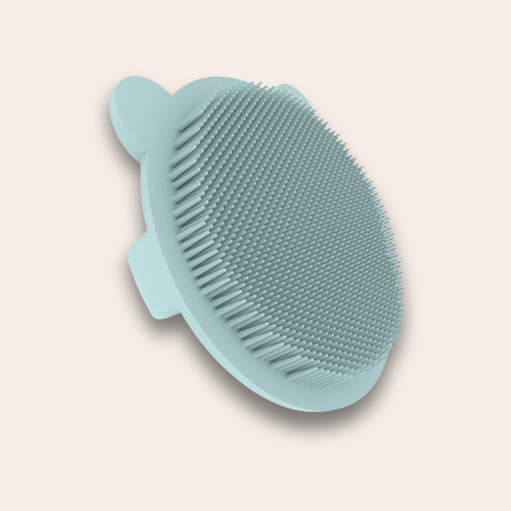 Brosse souple pour shampoing bébé