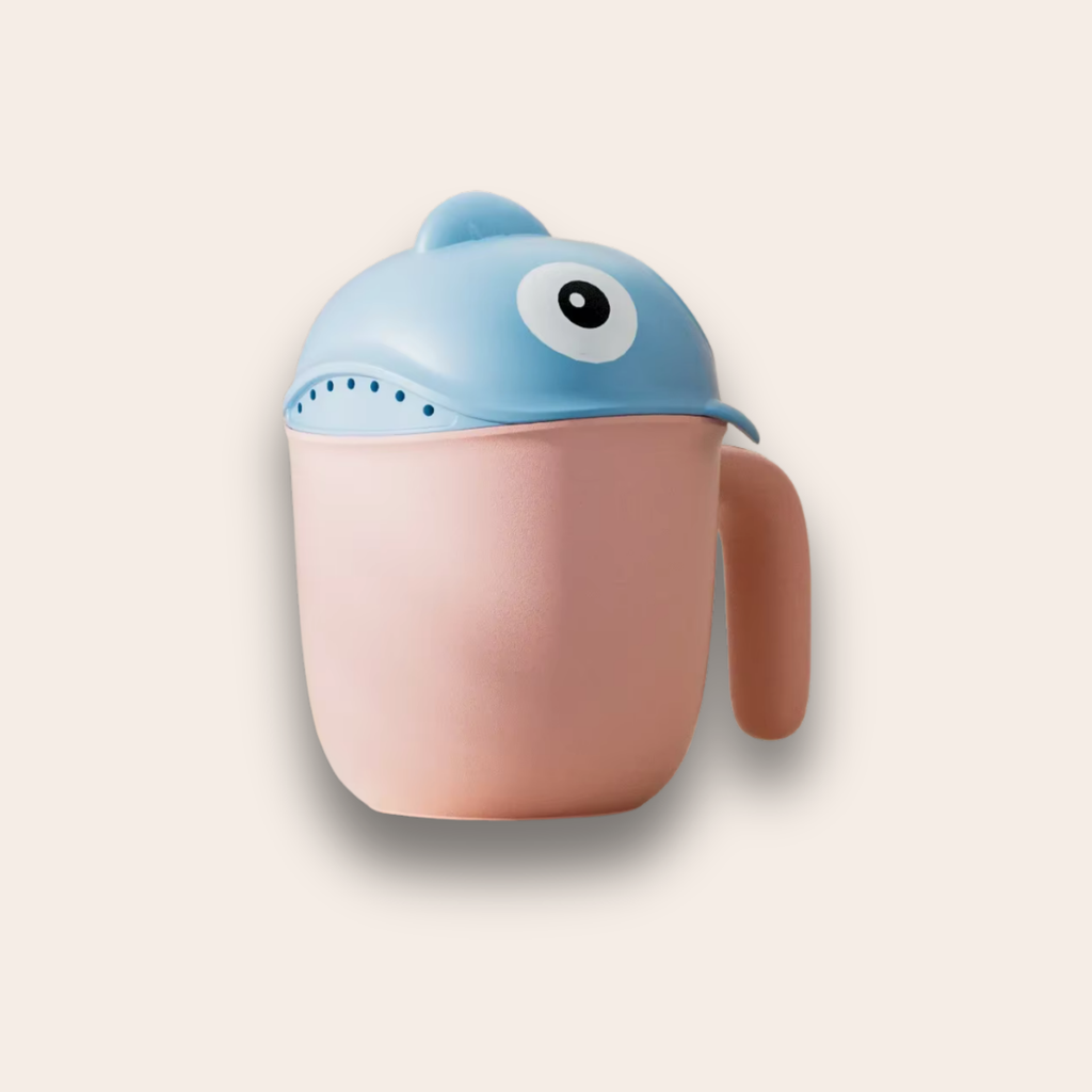 Rince tête cheveux bébé – Motif requin