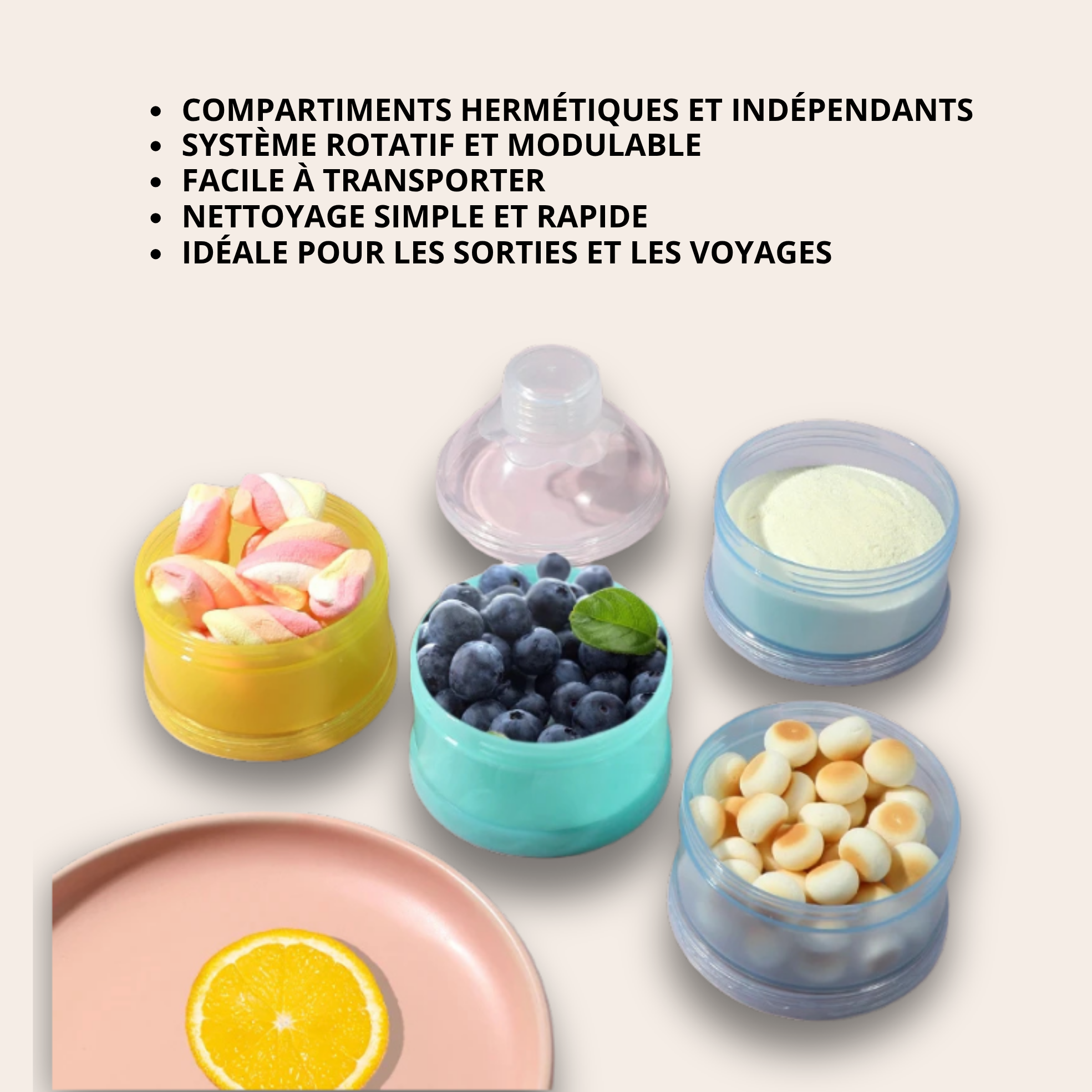 Boîte Doseuse Lait en Poudre