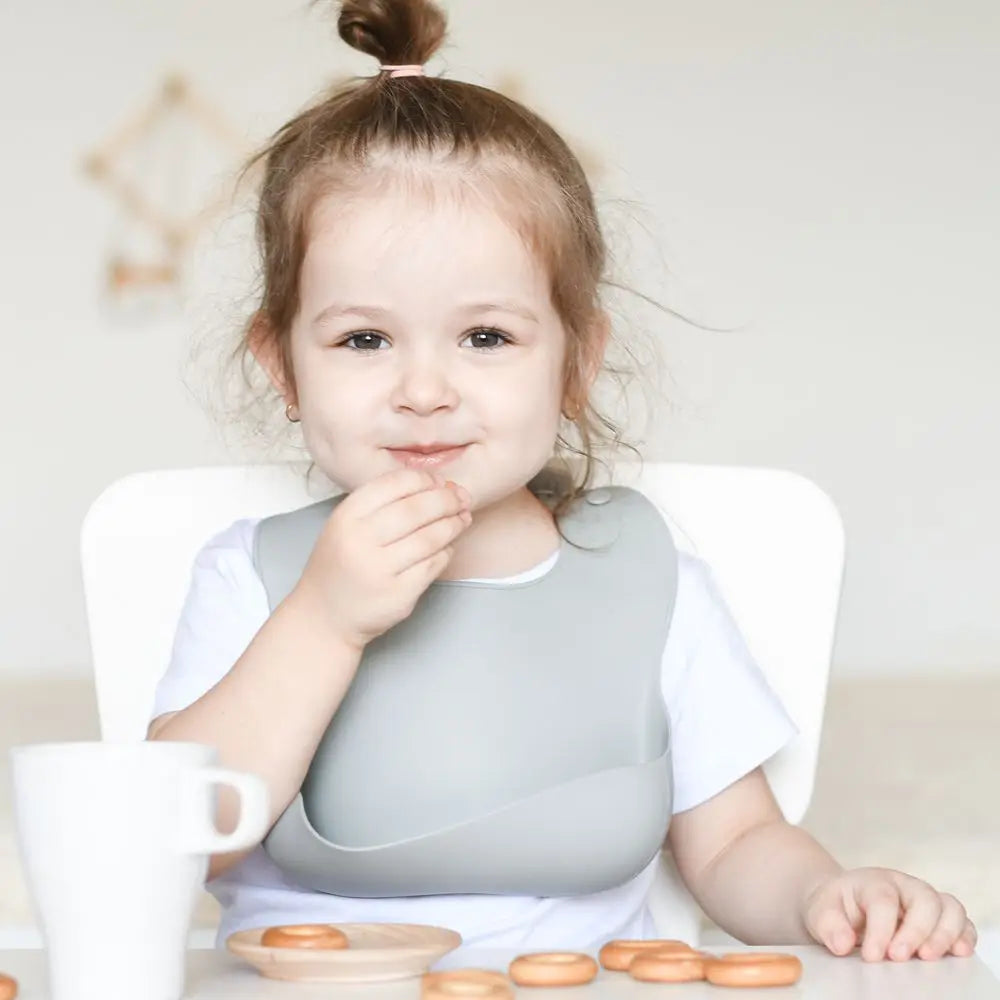 Set Cuillère & Fourchette Bébé en Silicone – Apprentissage des Repas